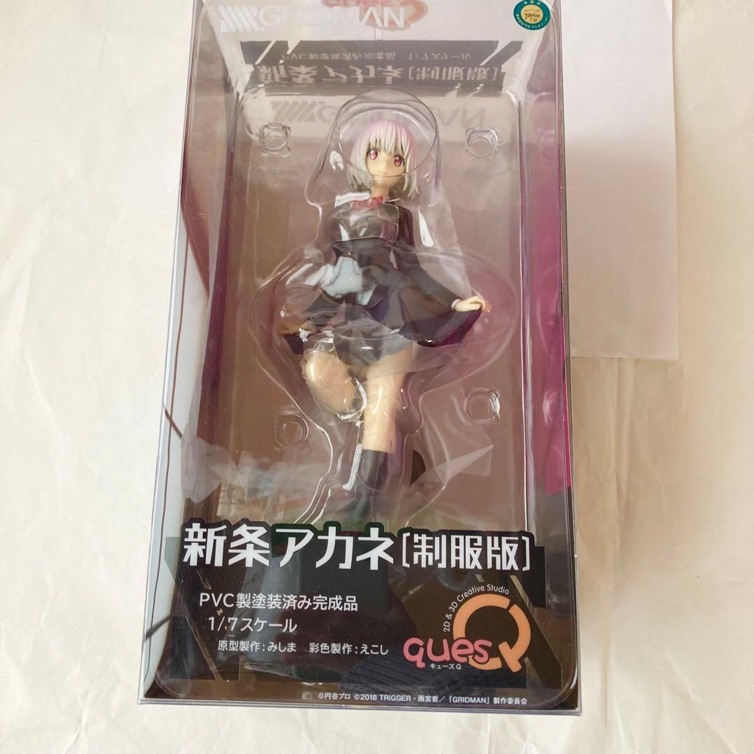 在庫1点⭐️ 新条アカネ 制服版 1/7 フィギュア　キューズQ グリッドマン