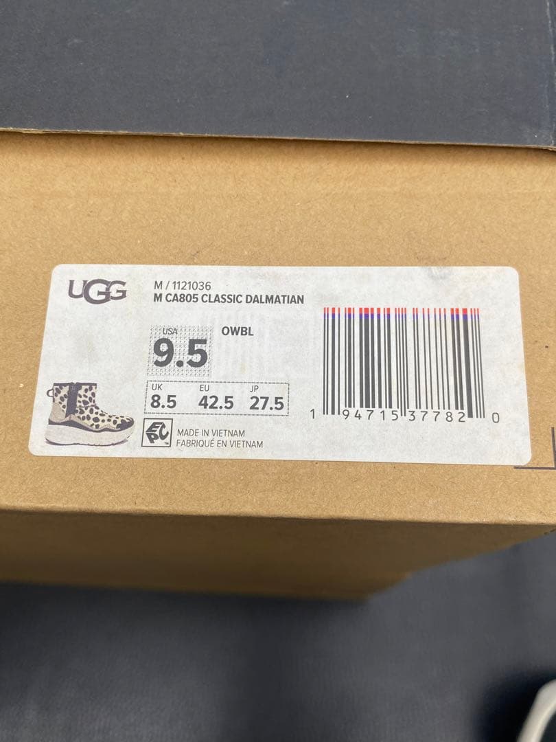 ⭐︎足元に遊び心⭐︎【希少/未使用】UGG アニマル柄 ハラコ ショートブーツ