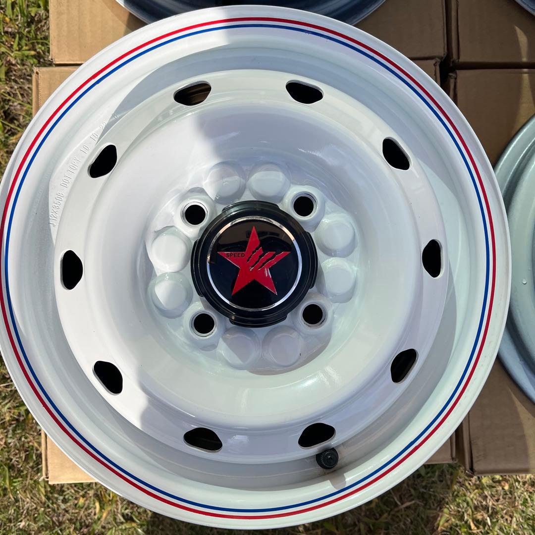 早い者勝ち　12インチ ホイール　ホワイト　デイトナ風　カスタム