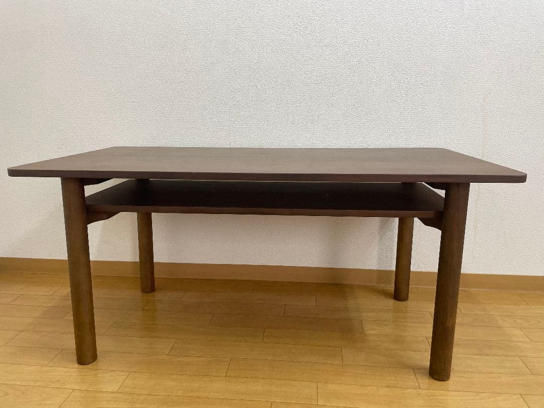 無印良品　ローテーブル（ウォールナット）