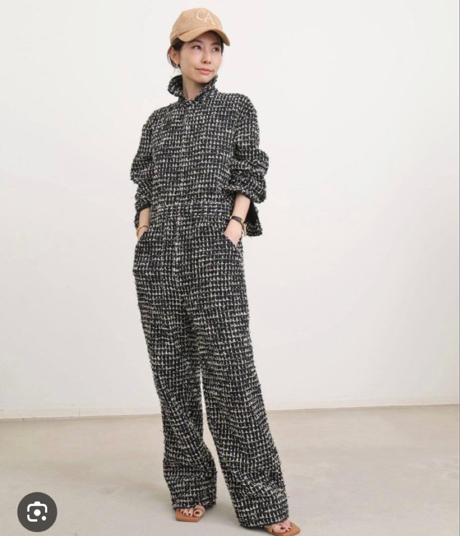 新品！マディソンブルー01ツイード　オールインワン