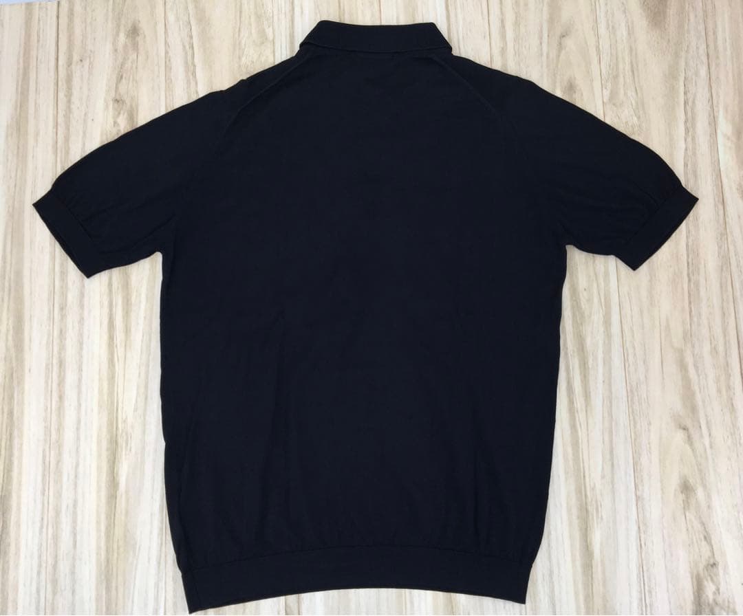 JOHN SMEDLEY BEAMS F別注 COTTON KNIT POLO