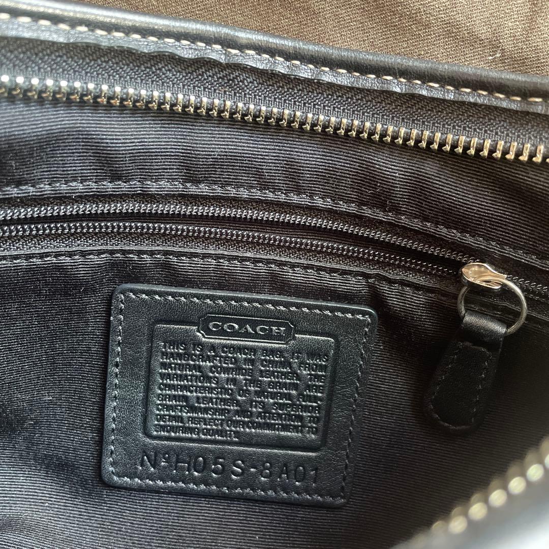 コーチcoach ホーボー型　ワンショルダー　レザー