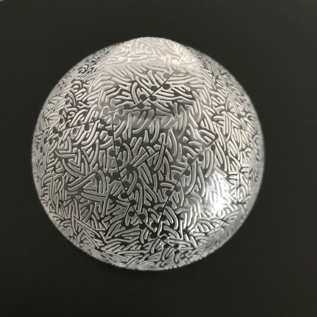 三野直子　八角皿　硝子　　　　　(辻和美)