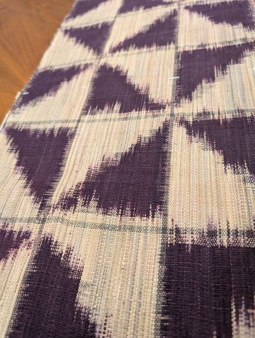 廣田紬　おそらく帯用の反物　未使用新品　定価8万円　絹100%　1217