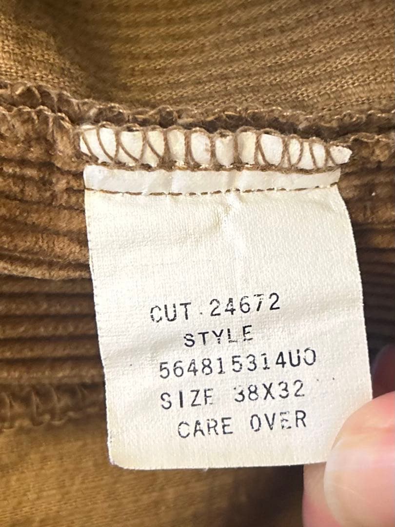 ポロラルフローレン コーデュロイパンツ USA製 タロンジップ