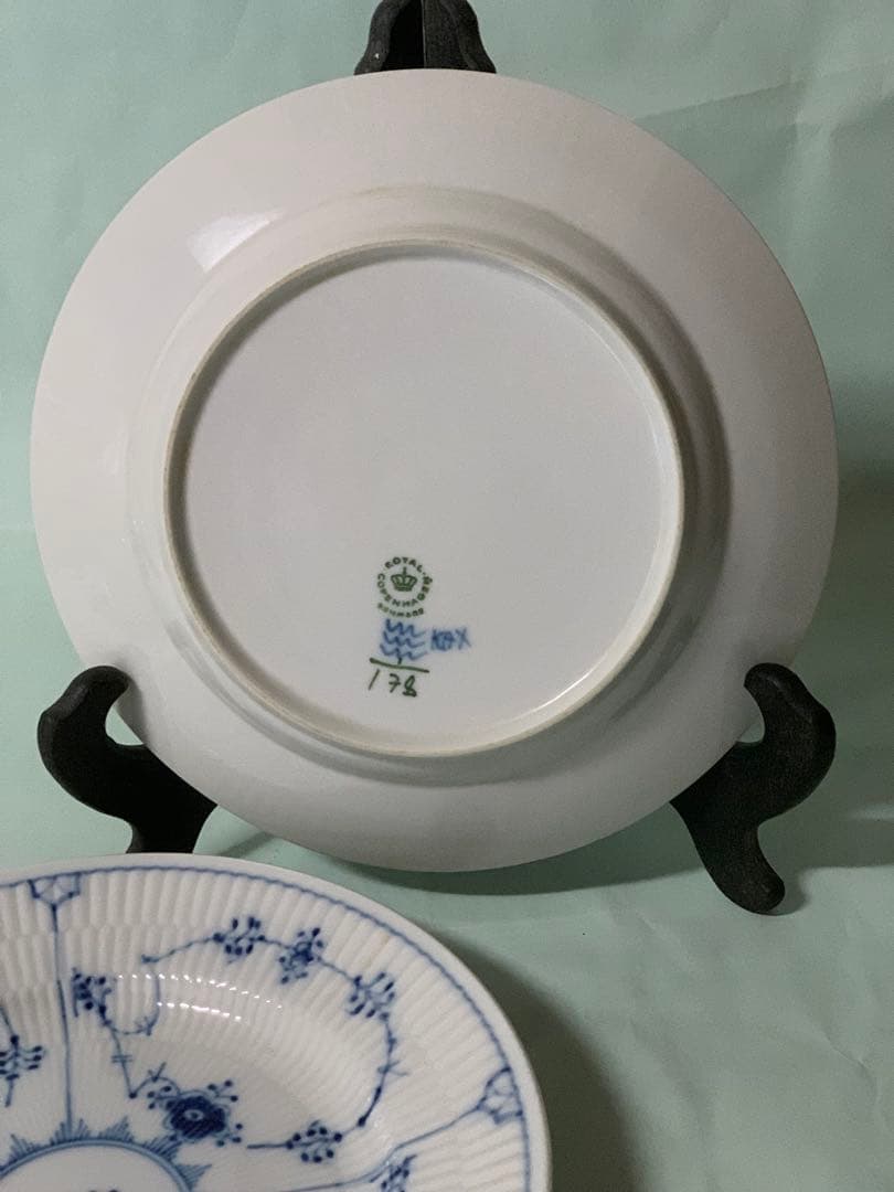 B ubu、ロイヤルコペンハーゲン　ブルーフルーテッドプレインセット、