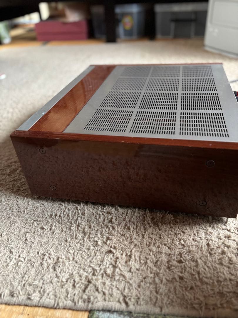 日本の名機　ヤマハ　プリメインアンプ　A-2000 動作品　前面パネル補修