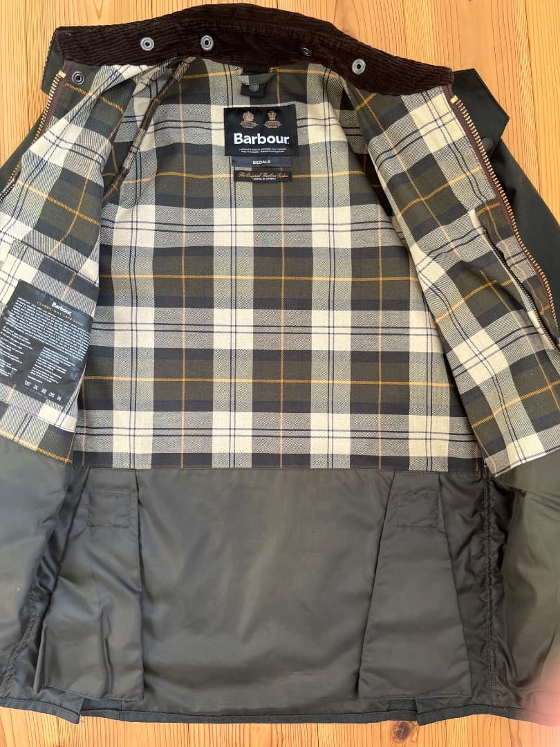 Barbour BEDALE バブアー ビデイル sage 34