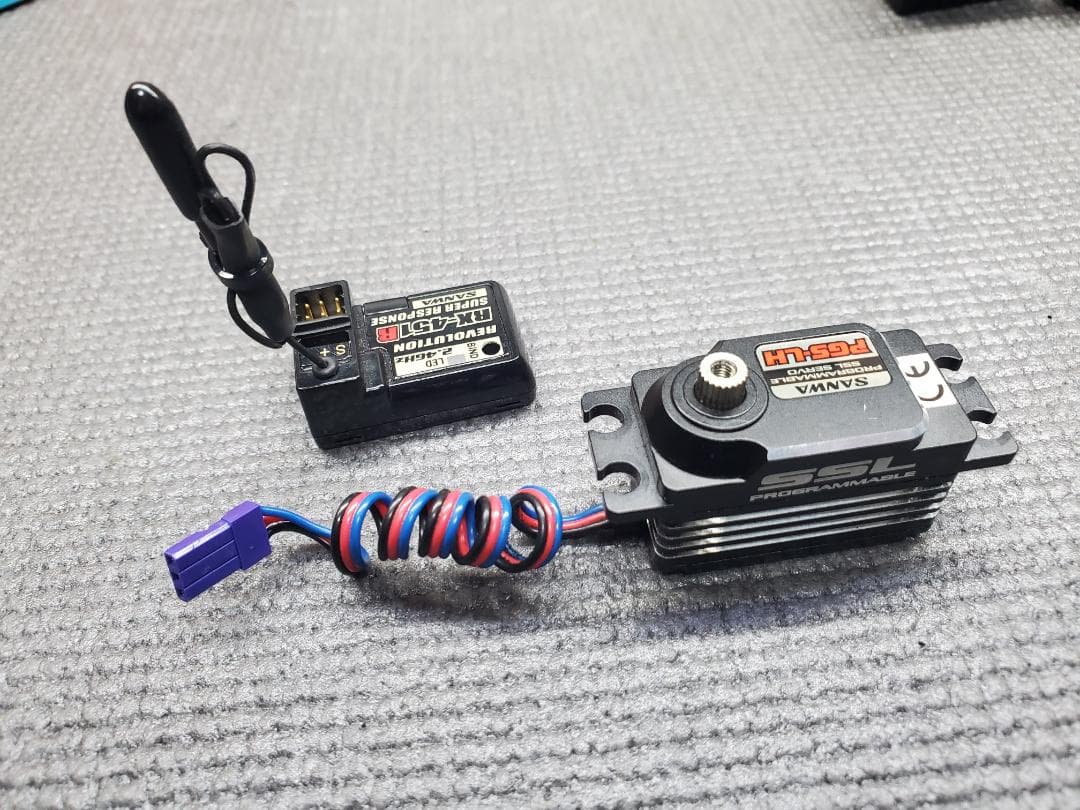 サンワ　受信機　サーボセット