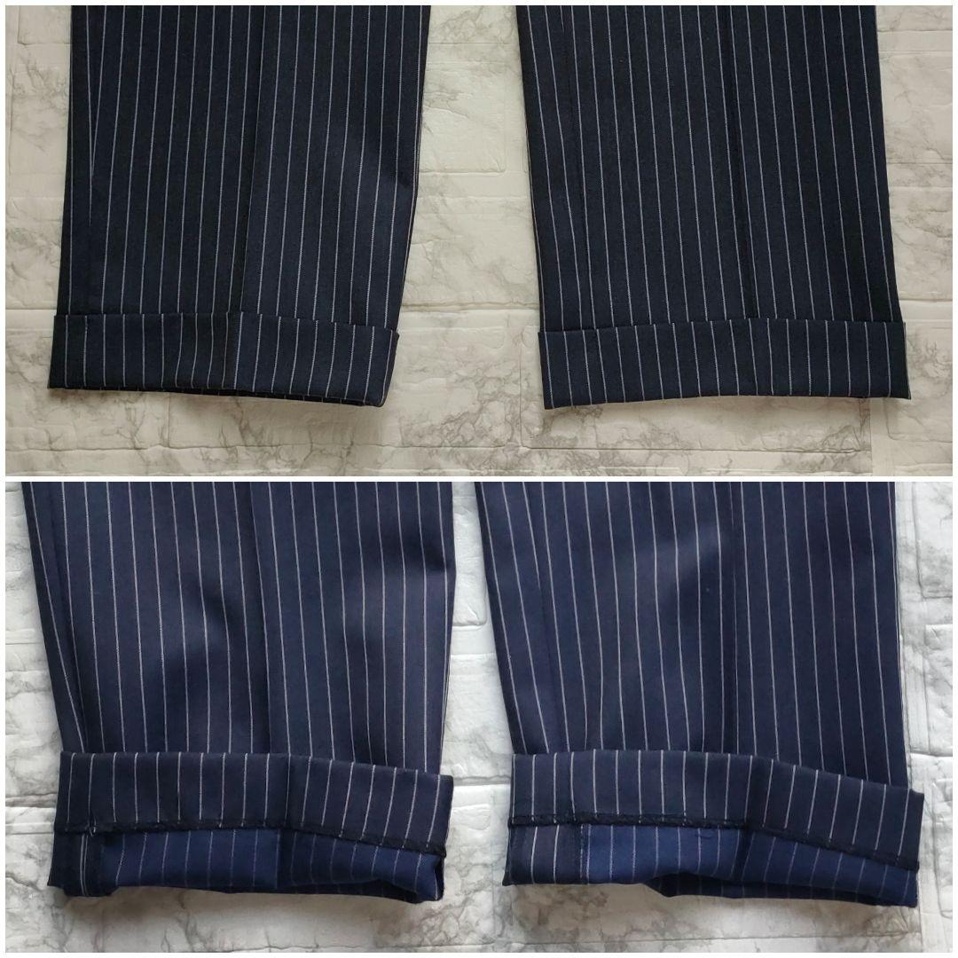 SUIT SELECT　3ピース　ストライプスーツセット　AB6