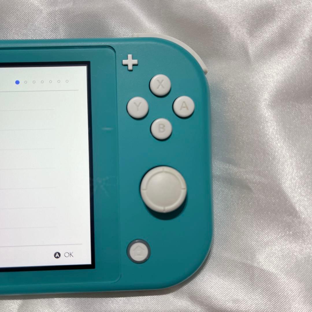 美品　 即日発送　Switch Lite ターコイズ　スイッチ　ライト　本体のみ