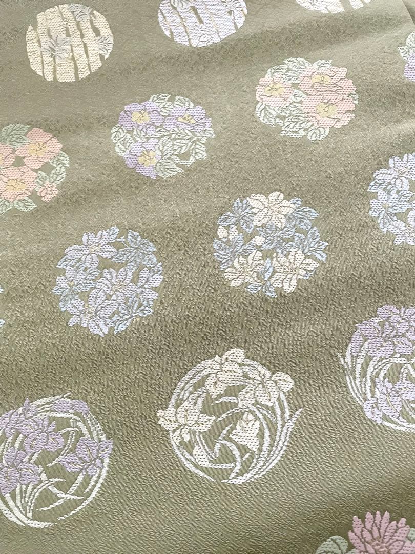 箔屋清兵衛　皇室　お印花紋　袋帯