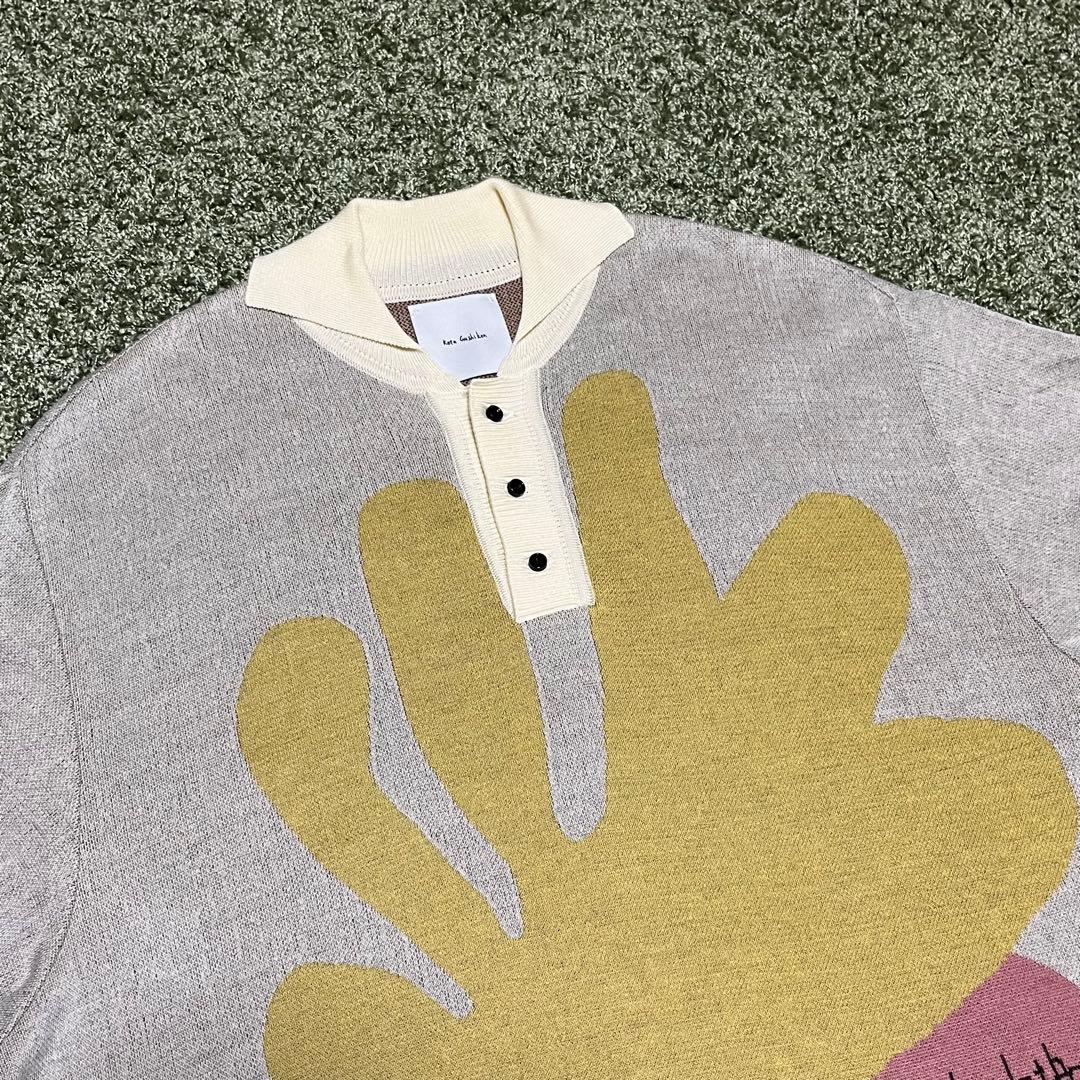 Kota Gushiken コウタグシケン ニットポロ ポロシャツ