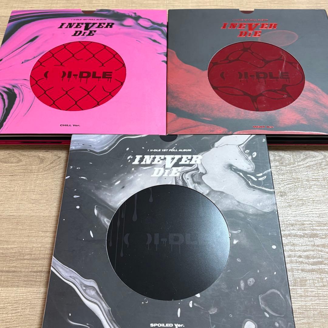 (g)i-dle i never die albam cd tomboy セット