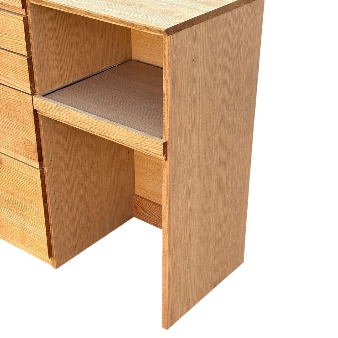 【週末セール】【美品】モモナチュラル HORM ホルム オーク材 キッチンボード