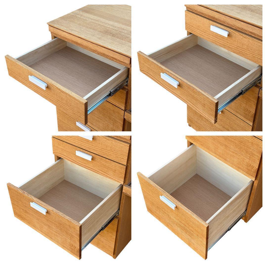 【週末セール】【美品】モモナチュラル HORM ホルム オーク材 キッチンボード