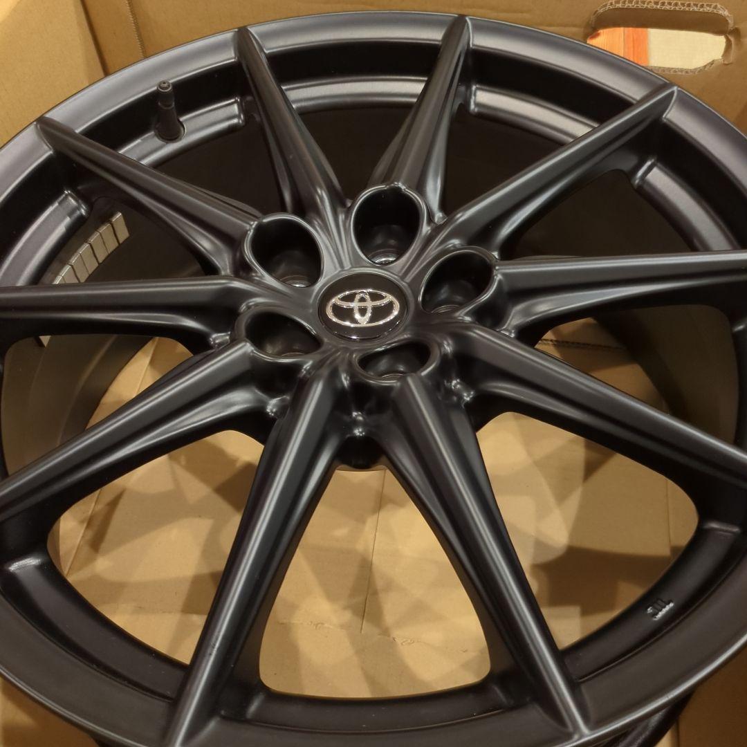 ②トヨタ GR86 RZ 純正 18インチ アルミホイール 4本