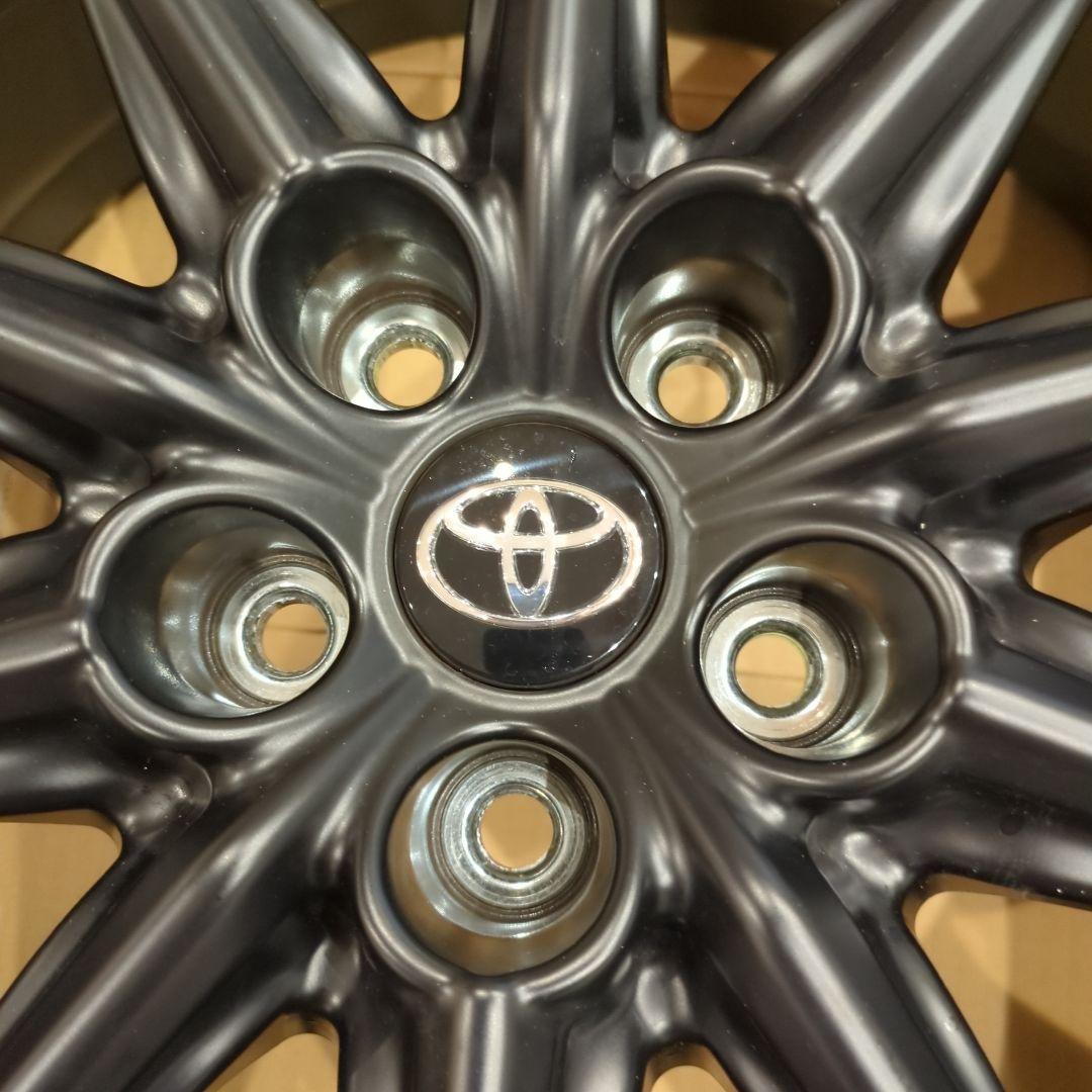 ②トヨタ GR86 RZ 純正 18インチ アルミホイール 4本