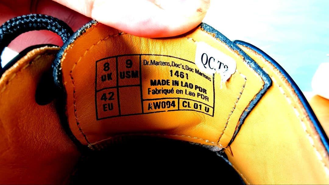 【ドクターマーチン 】ブーツ 3ホール　27cm