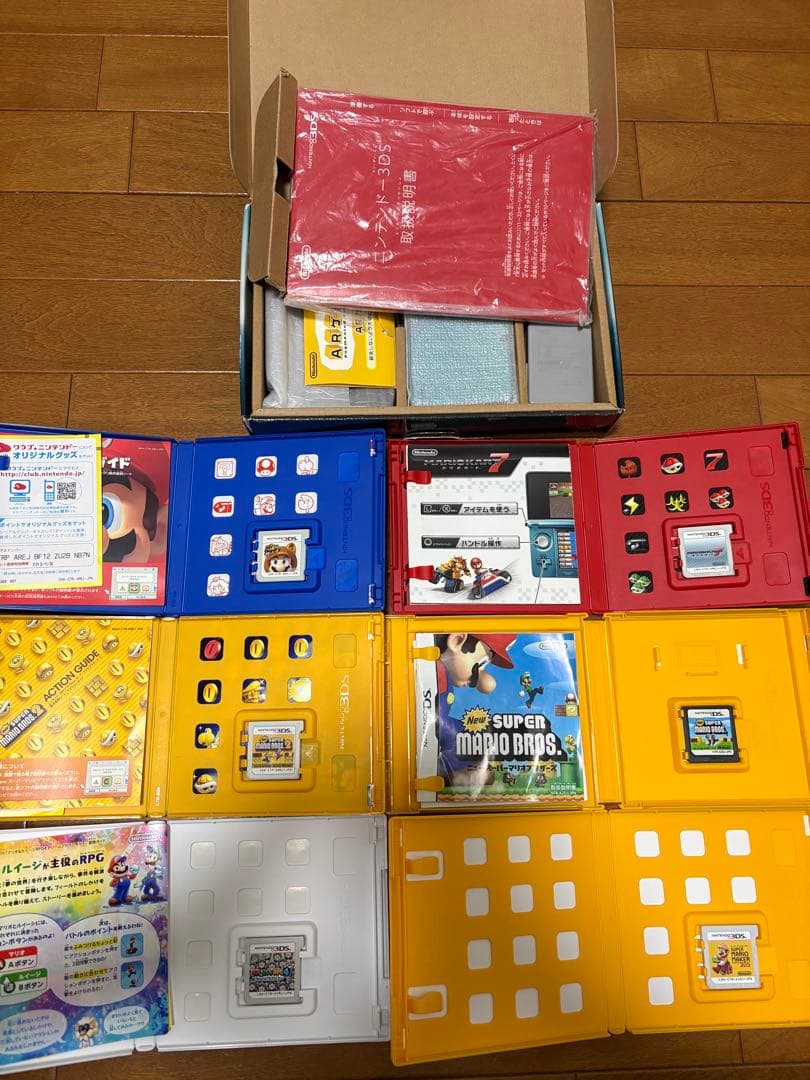 ニンテンドー3DS 一式青 スーパーマリオブラザーズ付き