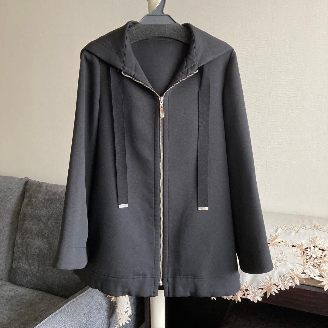 エムプルミエ ❤︎ トリプルクロスフーディショートコート 36