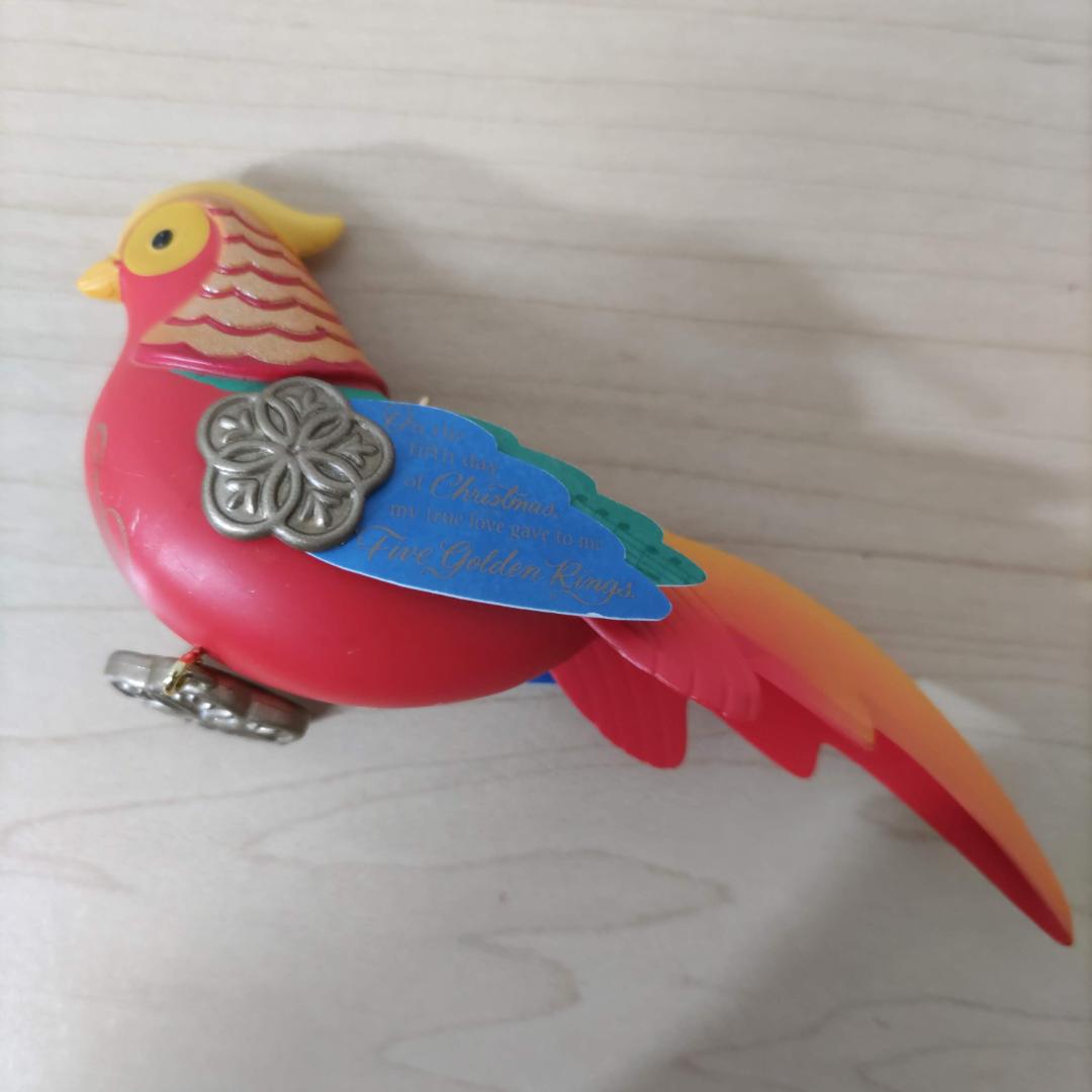 Five Golden Rings Pheasant オーナメント　ホールマーク