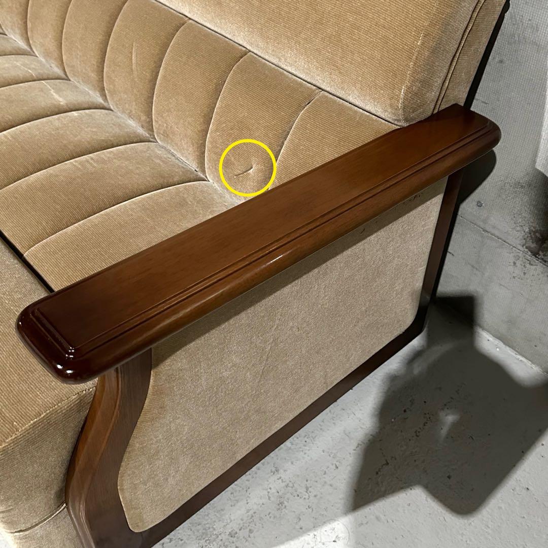 ✦70s✦maruni マルニ ミッドセンチュリー 昭和レトロ ソファー ベロア