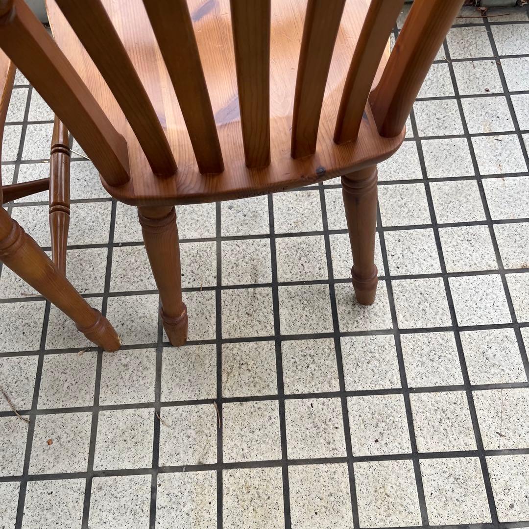 ②コスガ PROVINCE パイン無垢材 ダイニングチェア フレンチカントリー