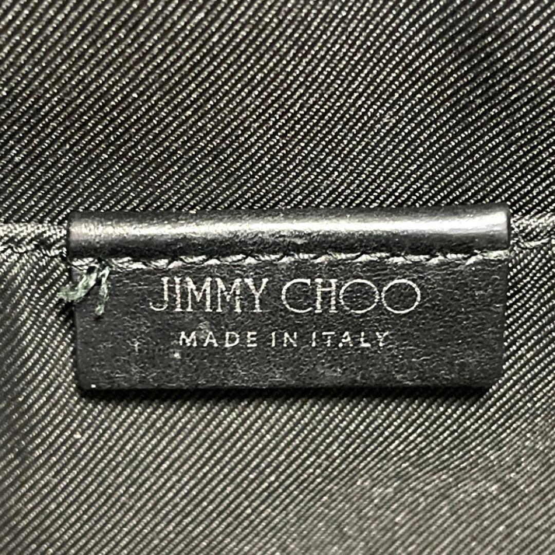 JIMMY CHOO WILMER BLACK レザー A4収納 バックパック