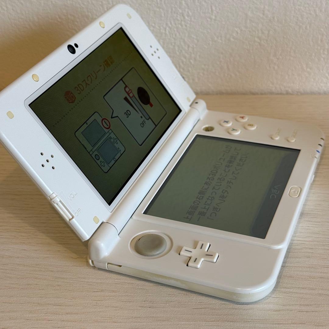 【訳ありジャンク】Newニンテンドー3DS LL パールホワイト 3-093