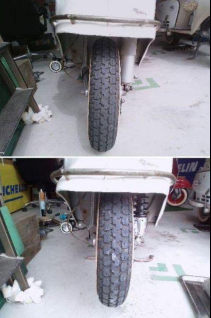 富士重工 ラビットスクーター S301用 ローダウンサス 前後セット ⑫