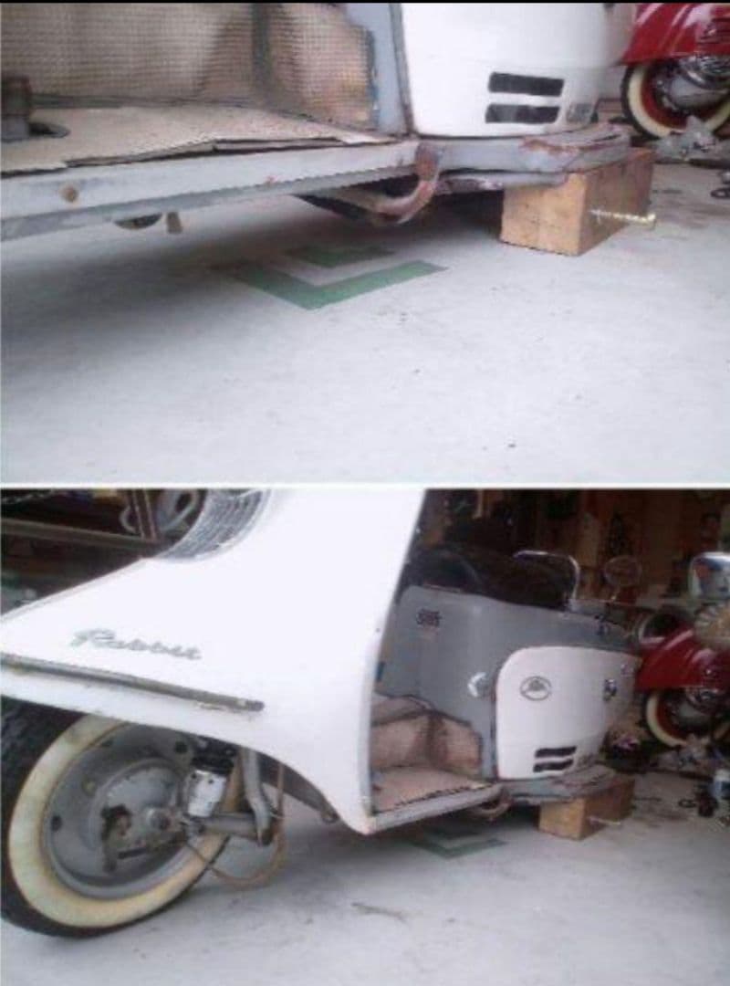 富士重工 ラビットスクーター S301用 ローダウンサス 前後セット ⑫