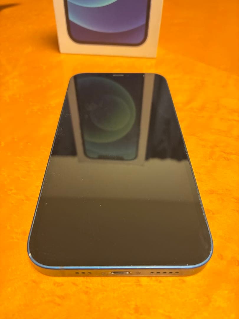 Apple iPhone 12 本体 青※充電ケーブルは同梱していないためご注意