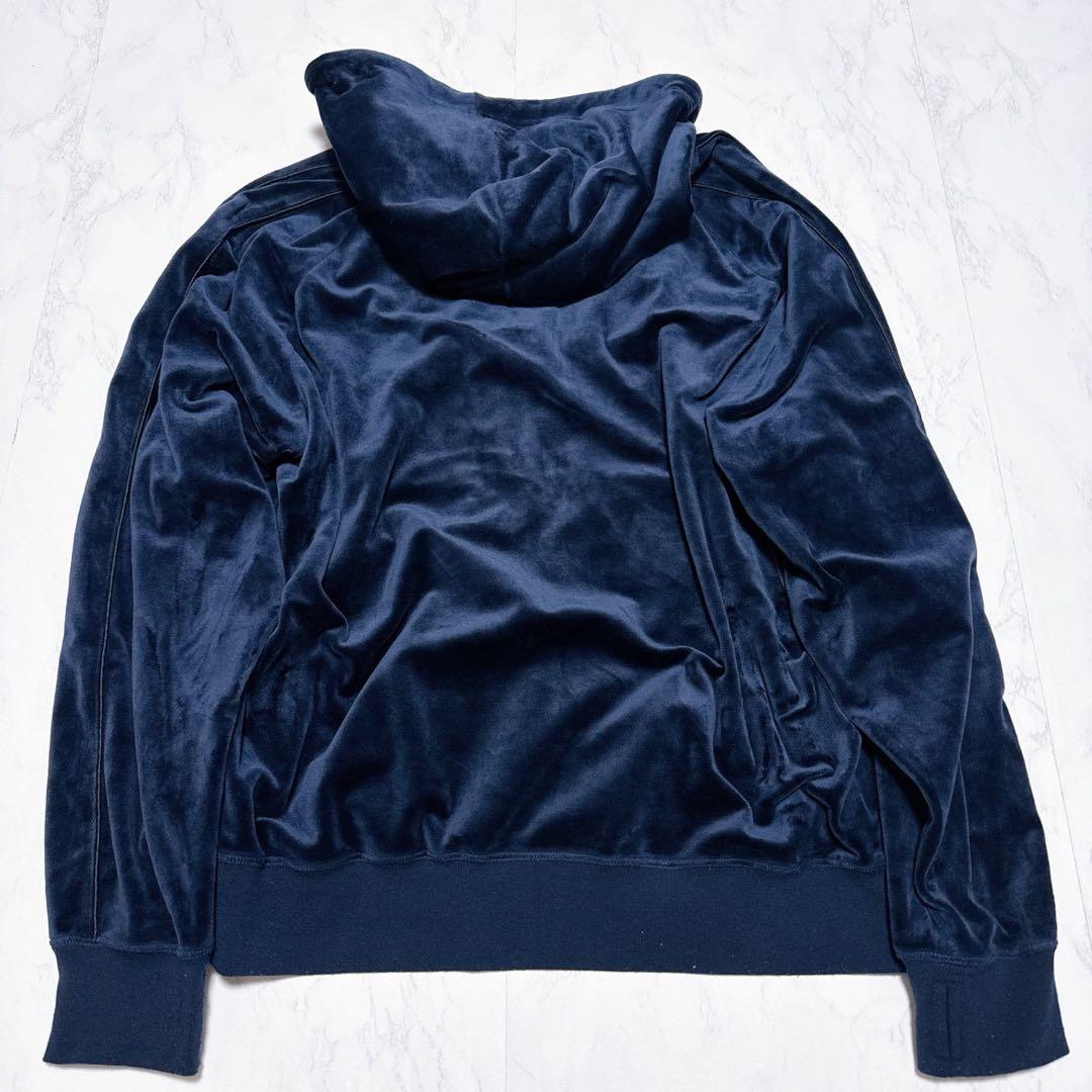 美品✨リザード　マタンアヴニール　ベロア　セットアップ　XL ネイビー