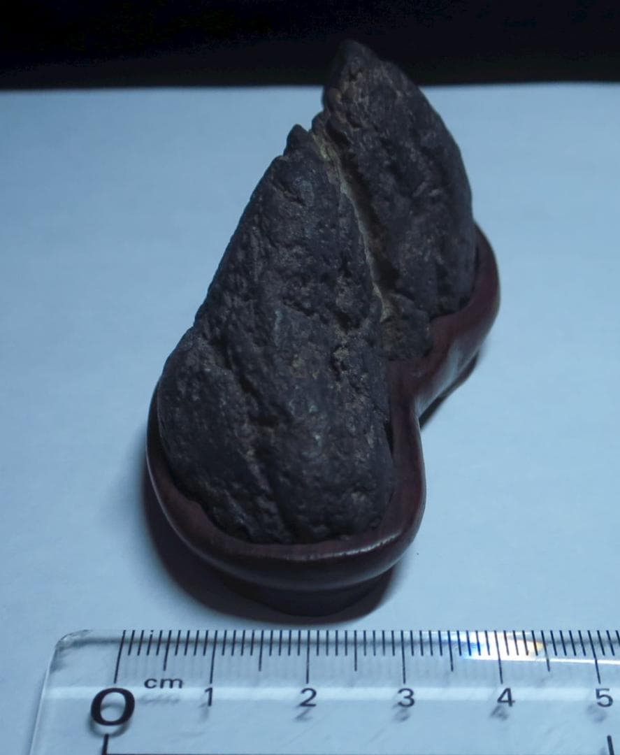 遠山石　滝石　　小品盆栽　水石