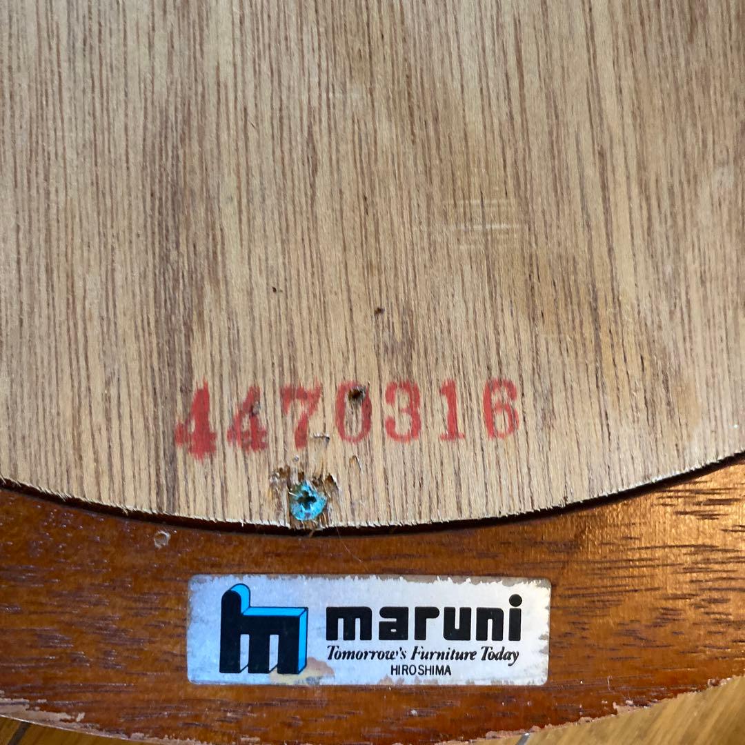 マルニ木工 オーバル ウォールミラー 壁掛け鏡 ヴィンテージ 高級家具