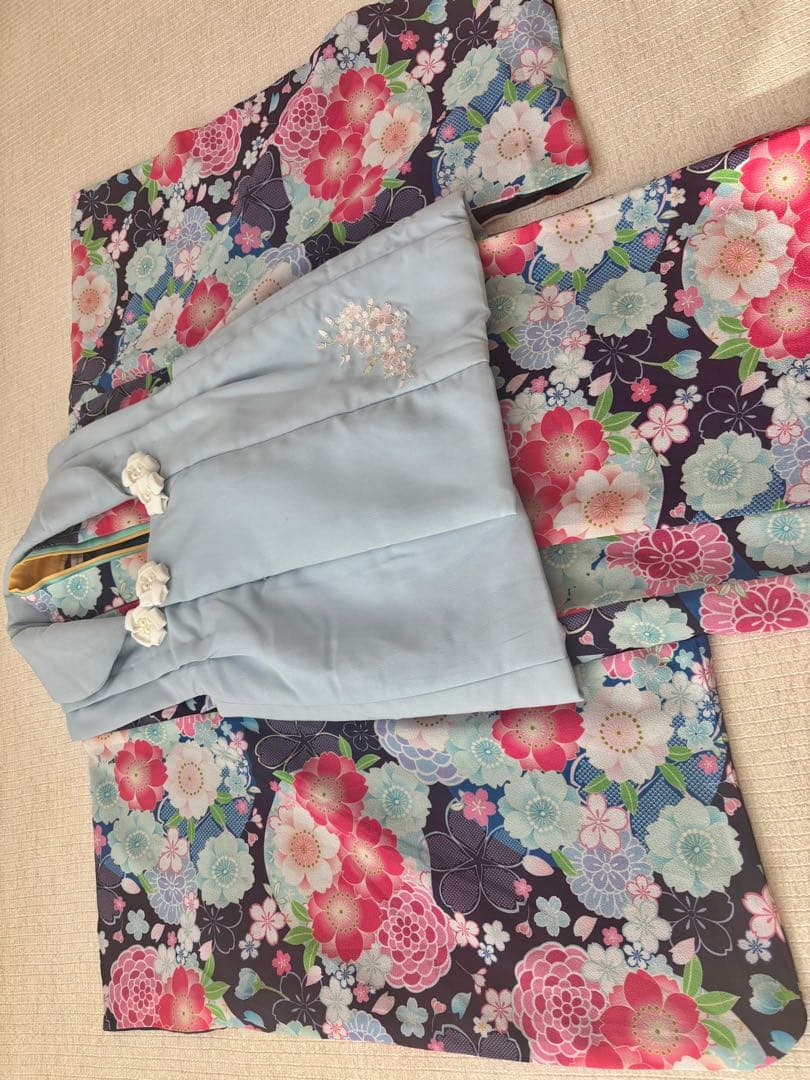 七五三用 3歳女の子着物3点セット　キャサリンコテージ　サイズ100