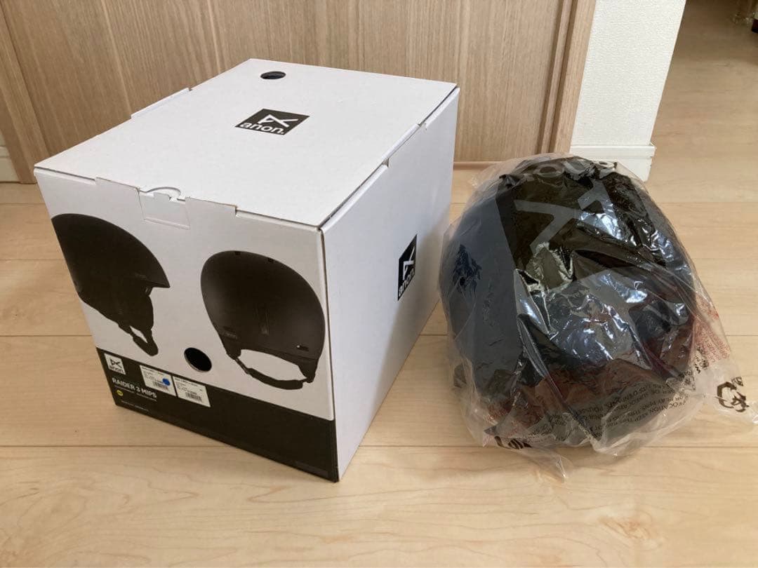 anonスキー&スノーボード ヘルメット 黒 S 【美品】