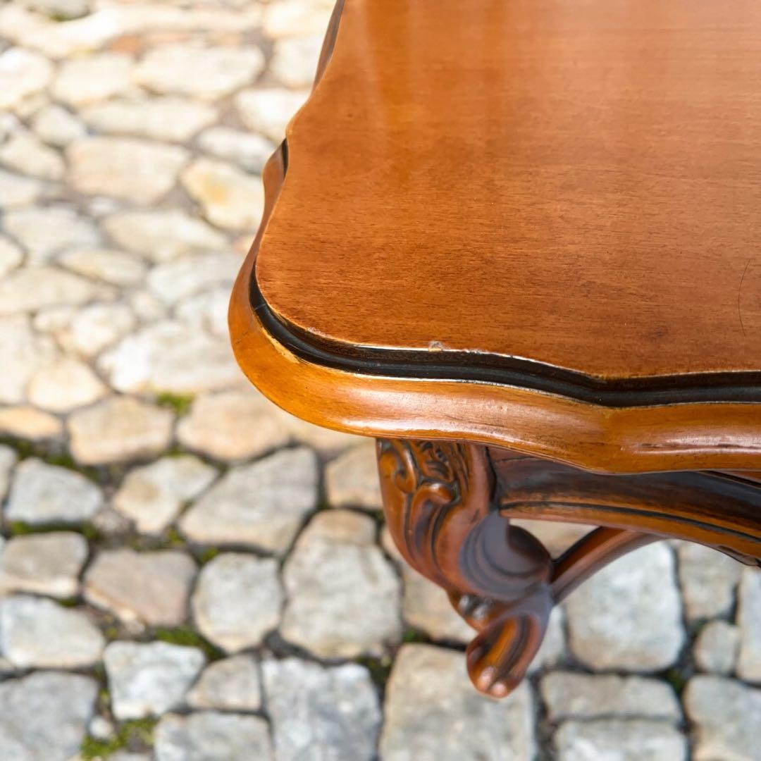 ITALY ローテーブル サイドテーブル センターテーブル 高級輸入家具 猫脚