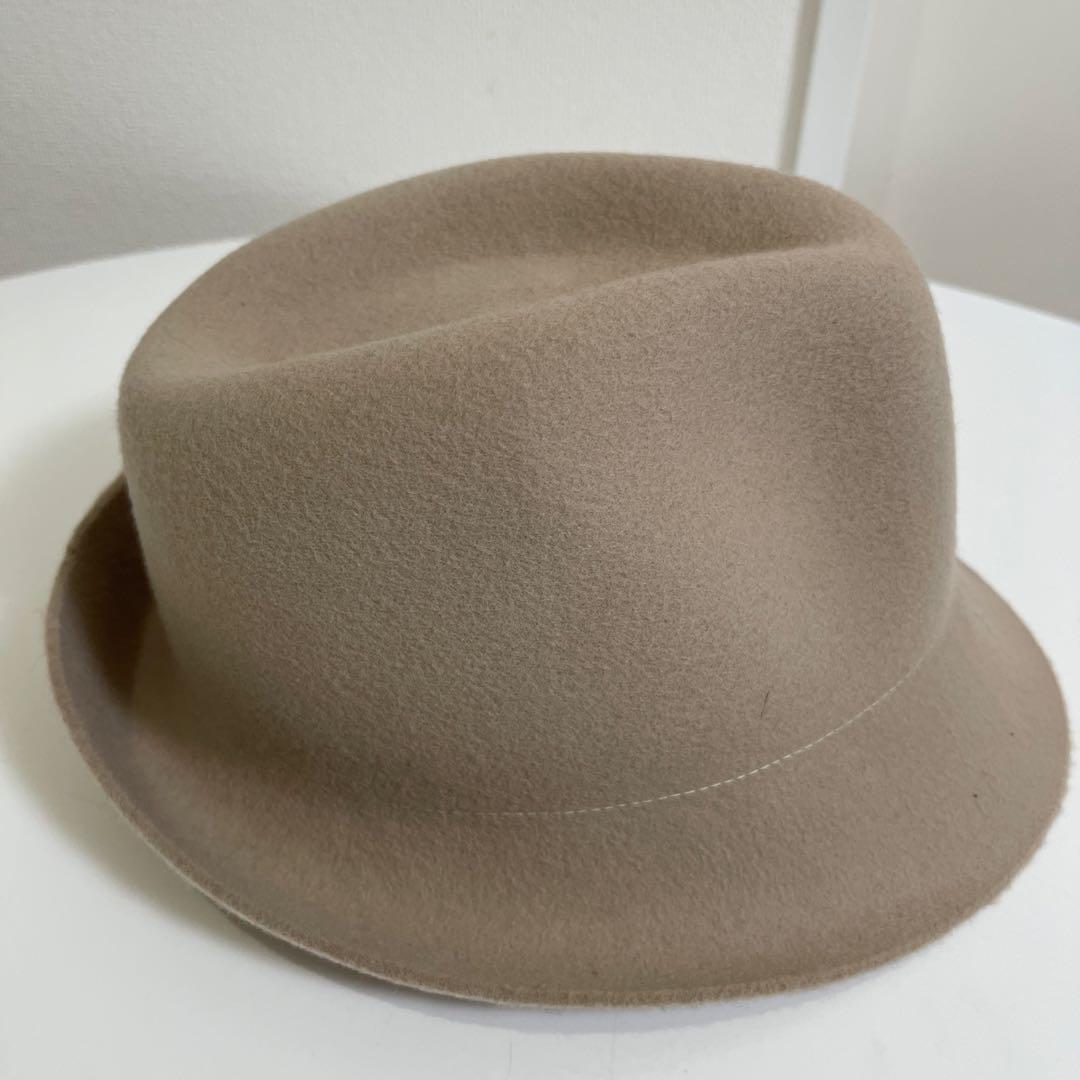 Millbauer ベージュ ウールフェルトハット　CA4LA購入