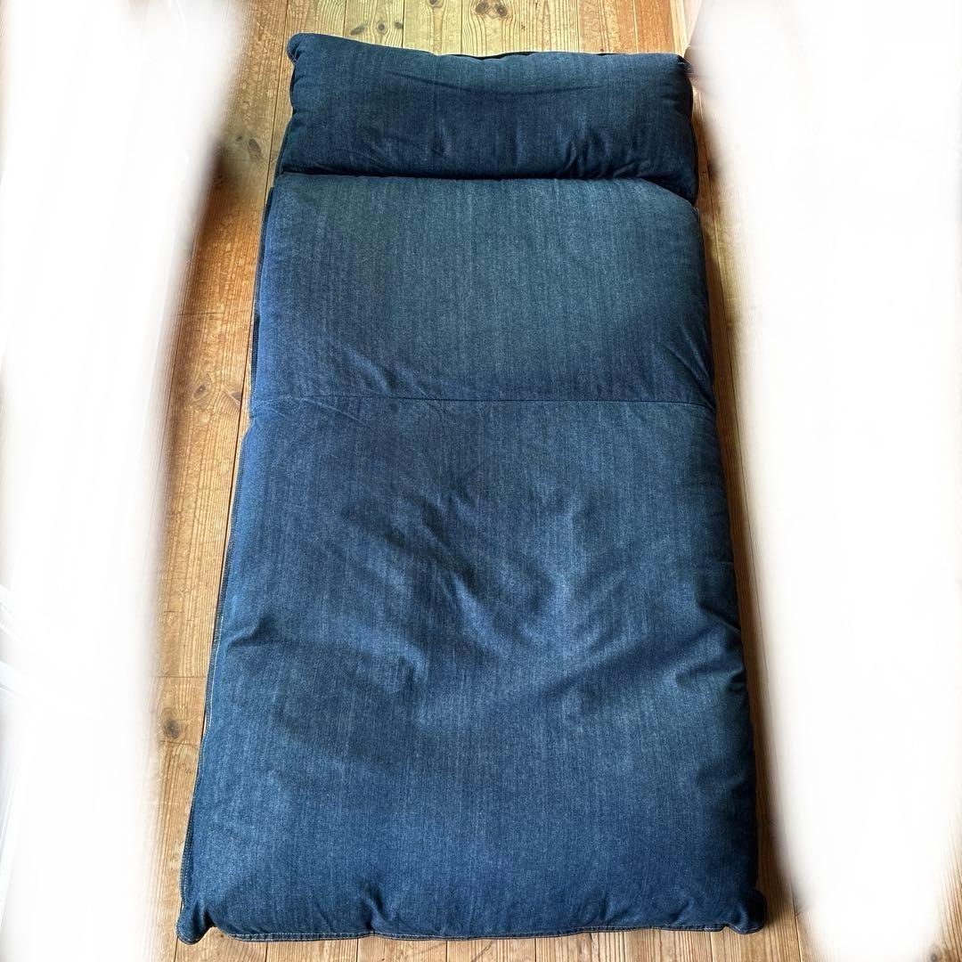 無印良品 ハイバックリクライニングソファ デニム