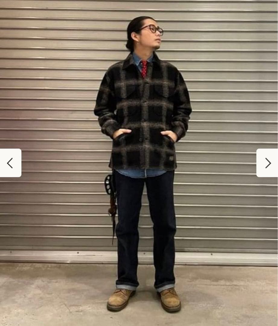 ペンドルトン PENDLETON BEAMS オンブレチェックウール ジャケット