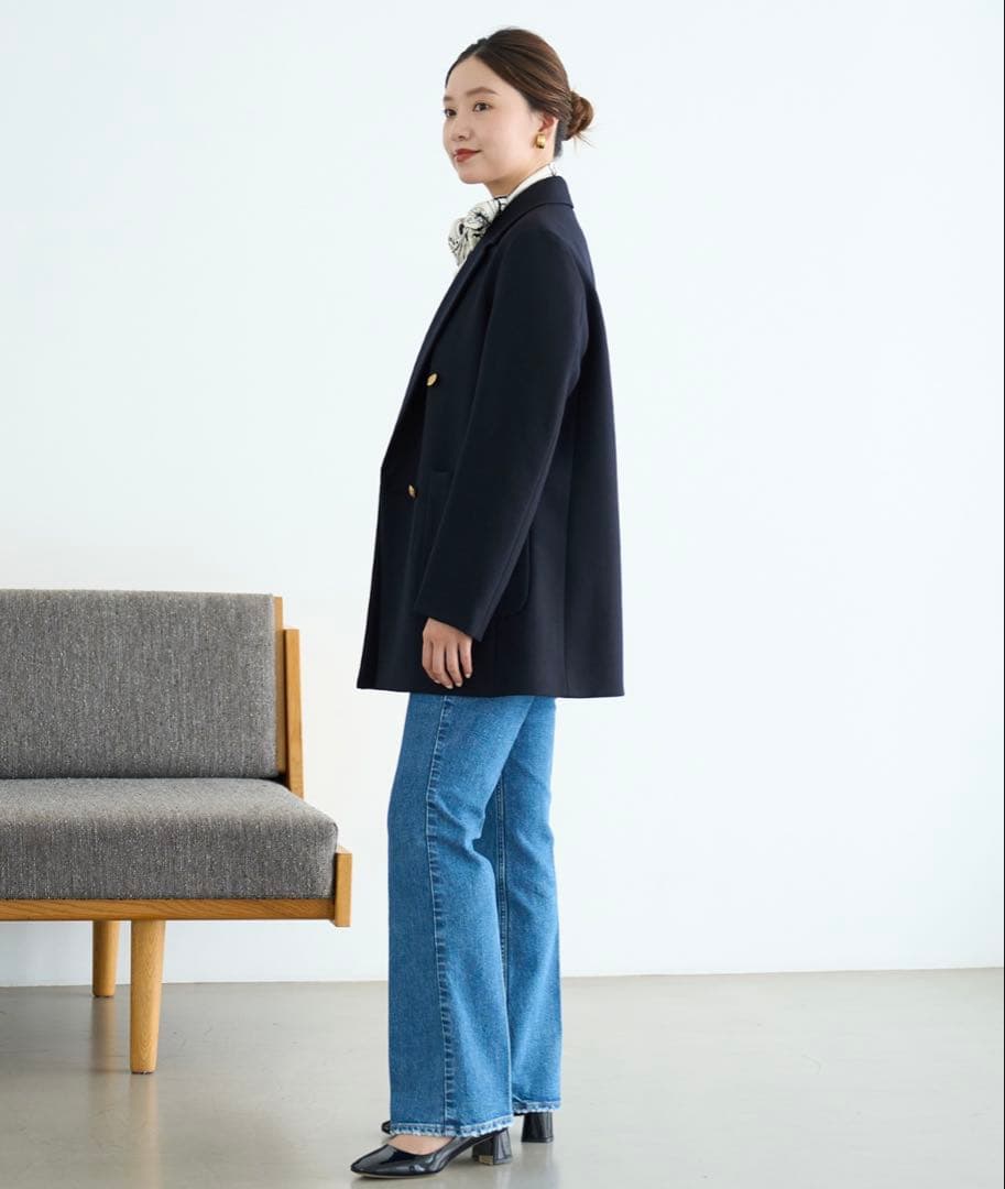 IENA ドライウールWマエオーバージャケット　38