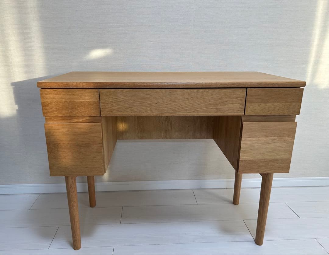 【美品】 unico SOLK(ソルク)　デスク・ミラー　セット販売