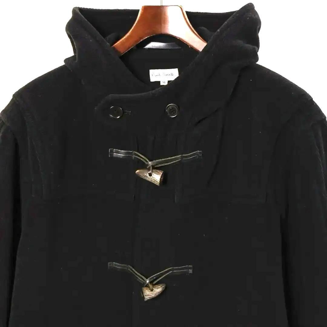 H3437◾️ポールスミス　カシミア混ヘリンボーン柄　ダッフルコート