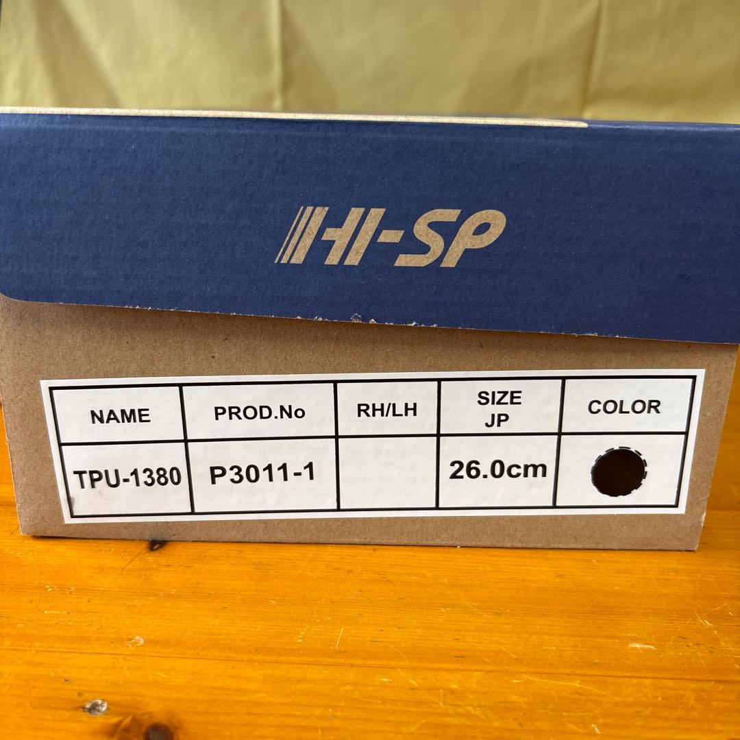 未使用　HI-SP TPU-1380 ボウリング　シューズ　ブラック 26cm