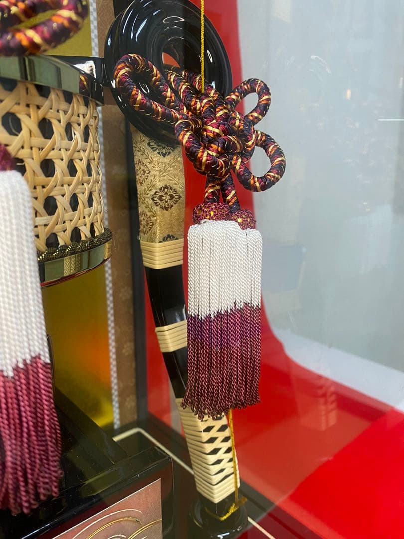 東京久月　破魔弓　ガラスケース１８号・間口約３7×奥行約２８×高さ約６５㎝