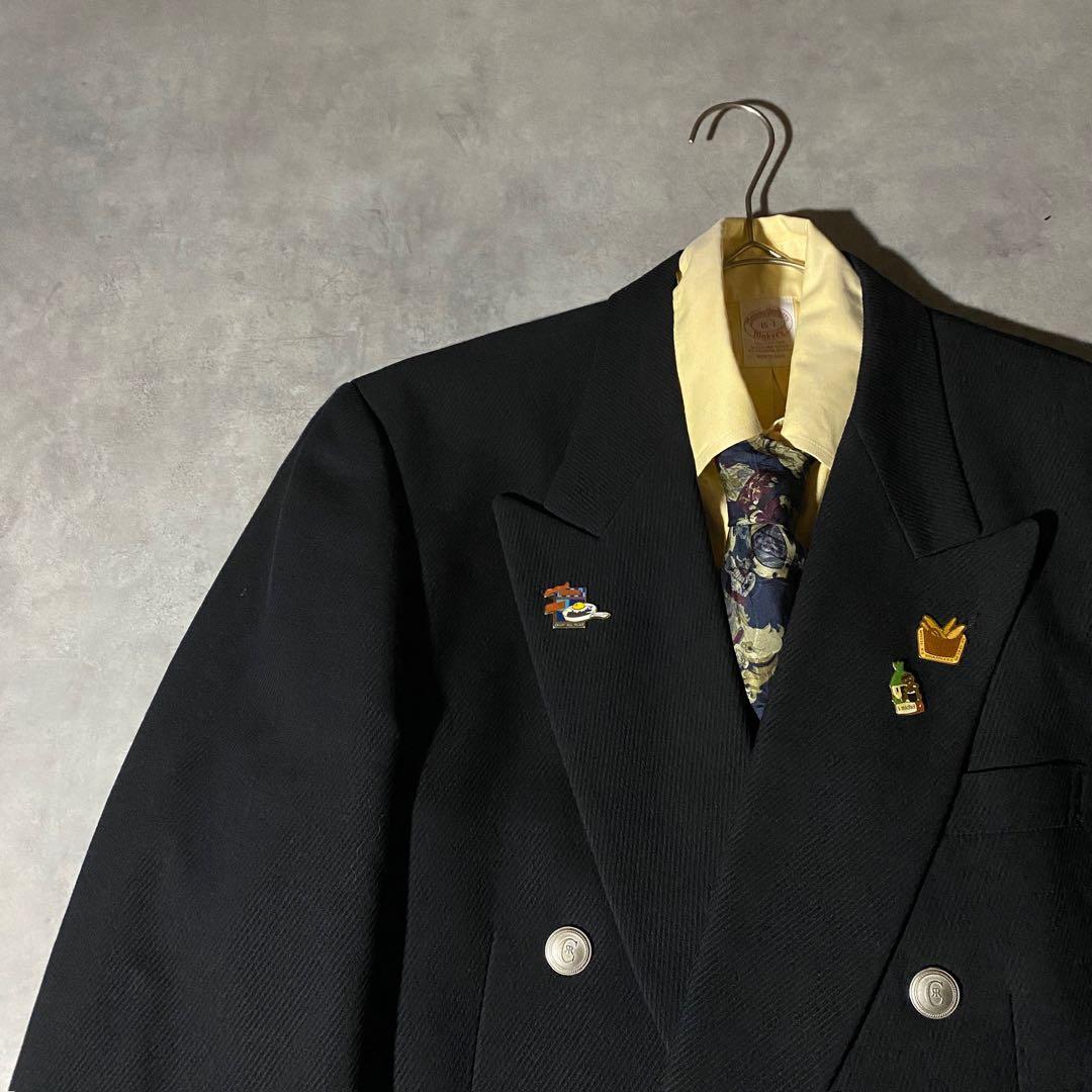 90s vintage レトロセットアップ スーツ ピンズ No.191成人式