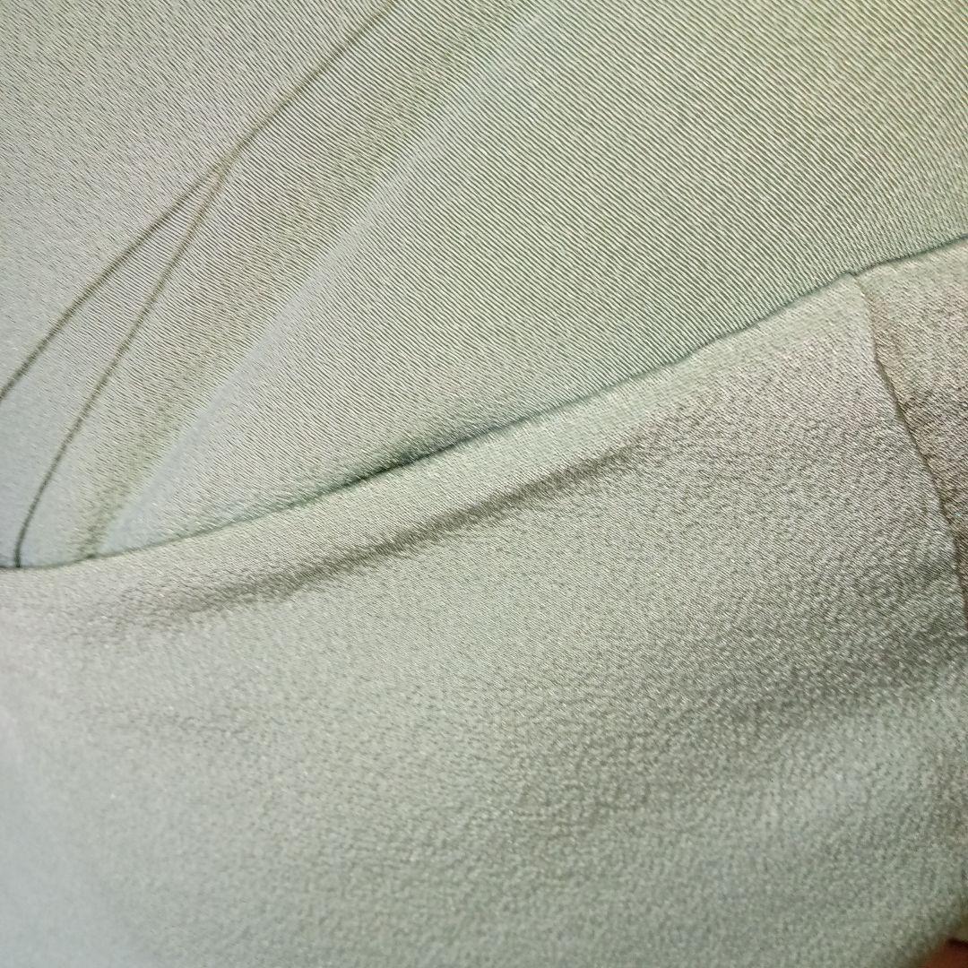 yuYu4619美品　珍しく家紋なしの色無地　知的美人は色無地選ぶ